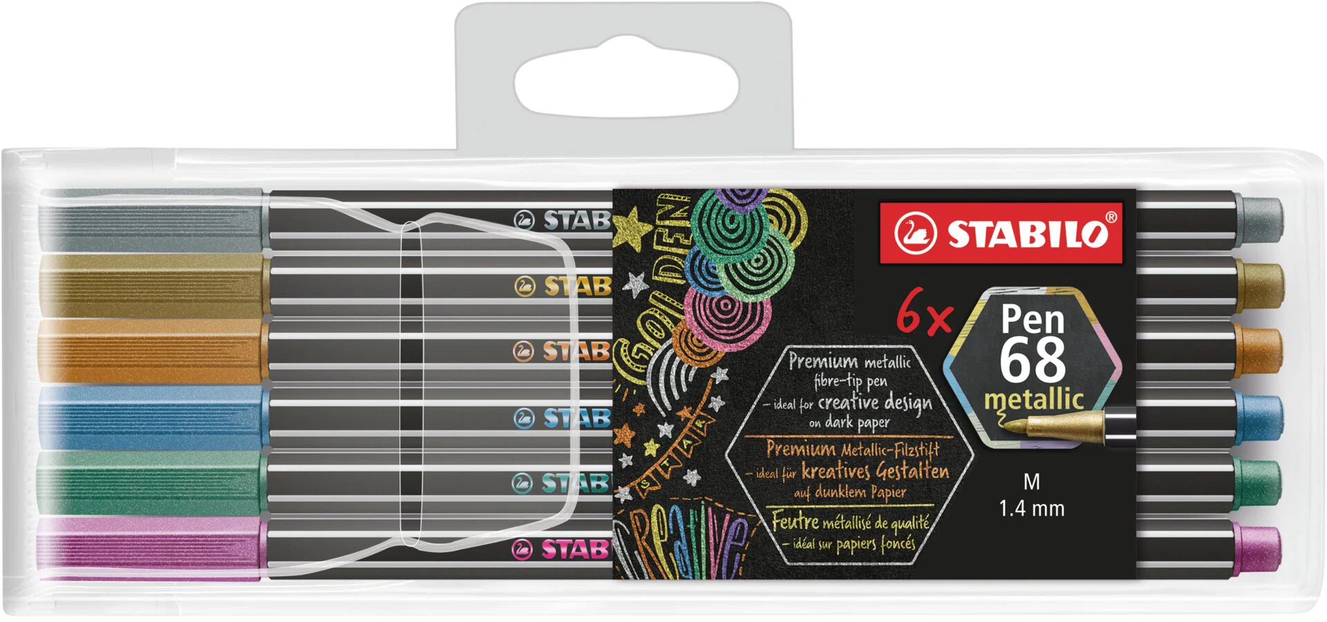 Metallic Point 68 Wallet 6 Pieces Thumbnail