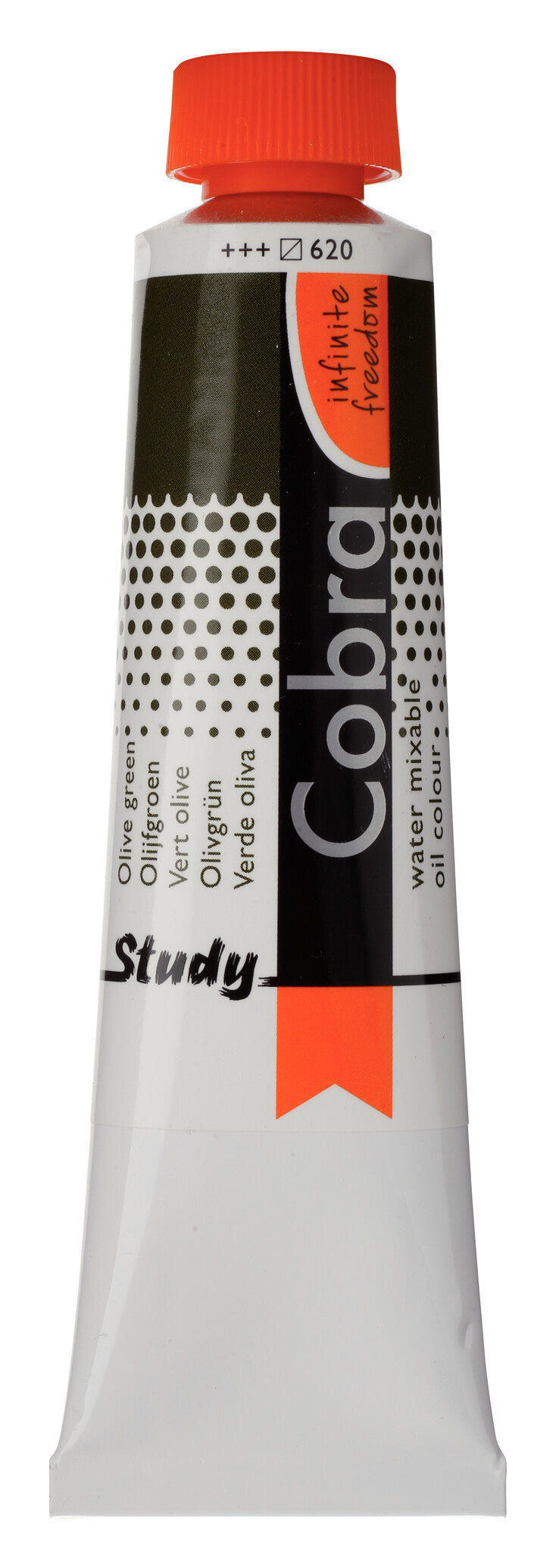 Cobra Study Oil Colour Tube 40 ml Olive Green