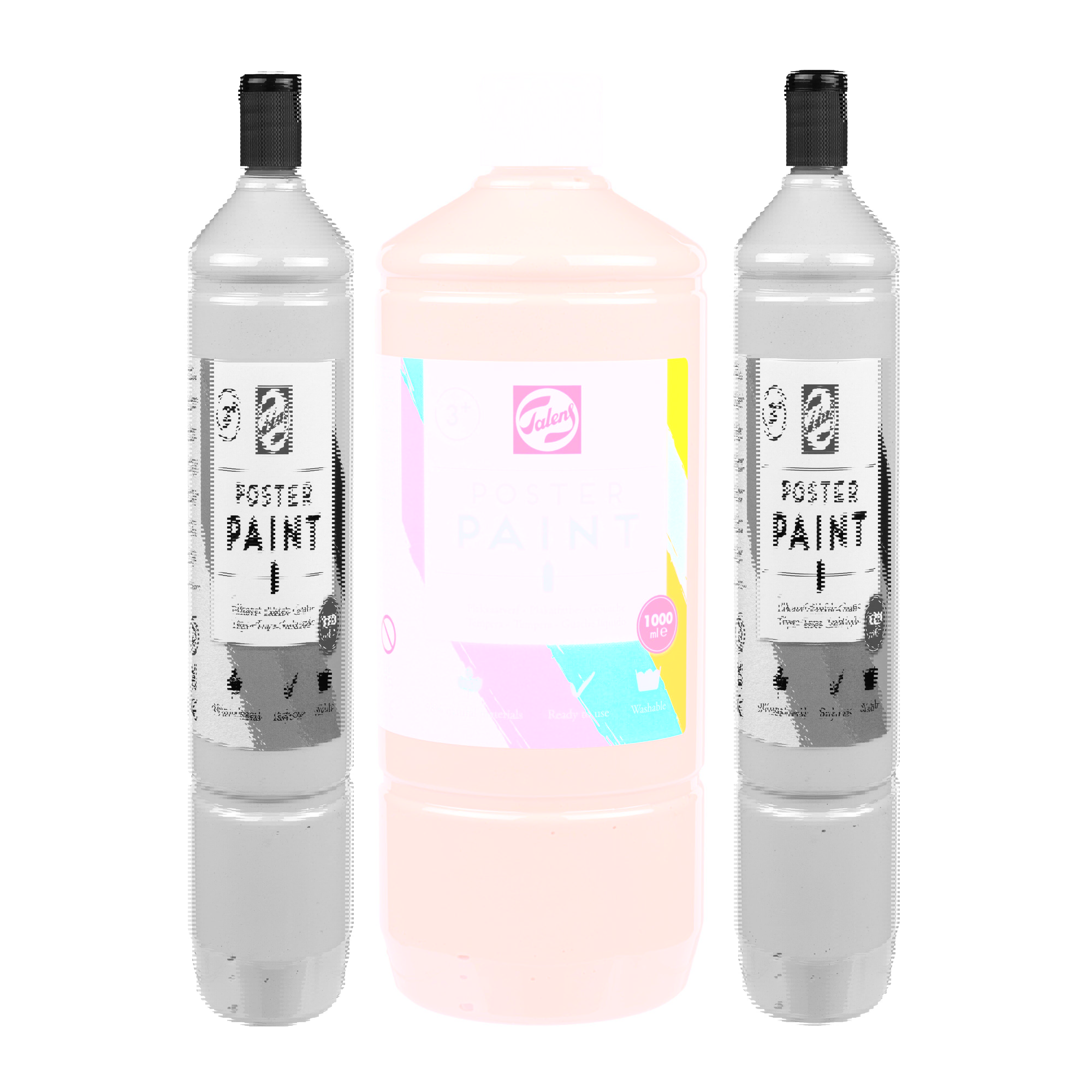 Talens School Colours Bottle 1000 ml Pink Beige