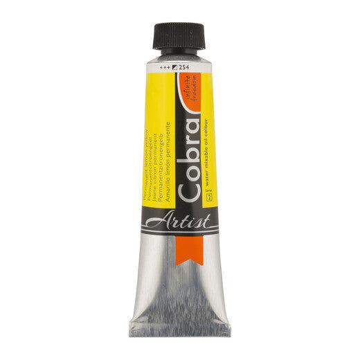 Cobra Artist Oil Colour Tube 40 ml Permanent Lemon Yellow