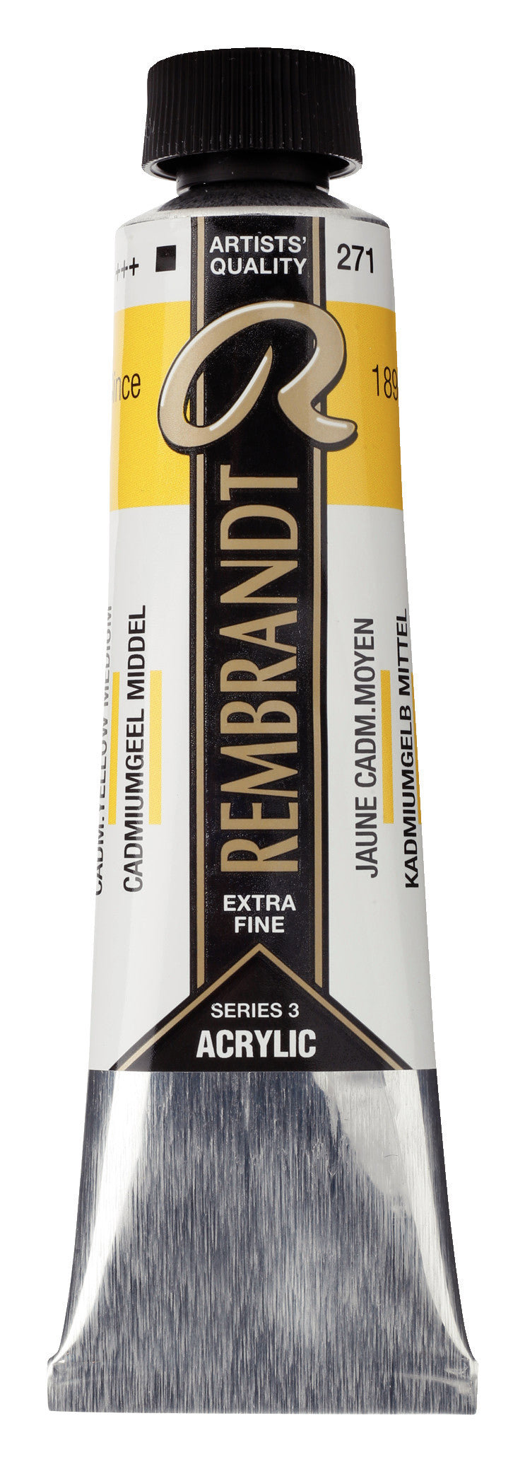 Rembrandt Acrylic Colour Tube 40 ml Cadmium Yellow Medium