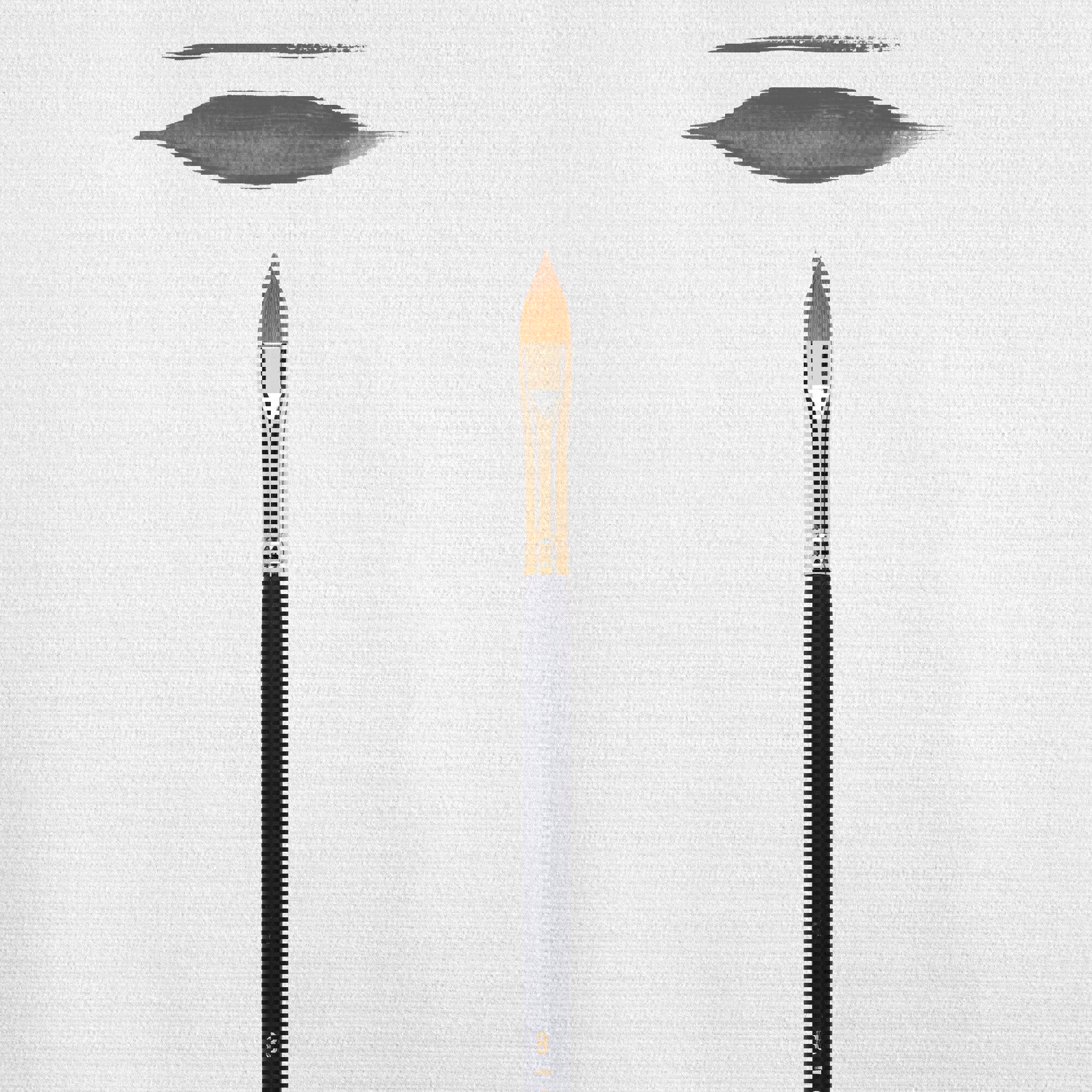 Rembrandt Oil & Acrylic Brush Serie 245 series 245 no. 8 1 piece