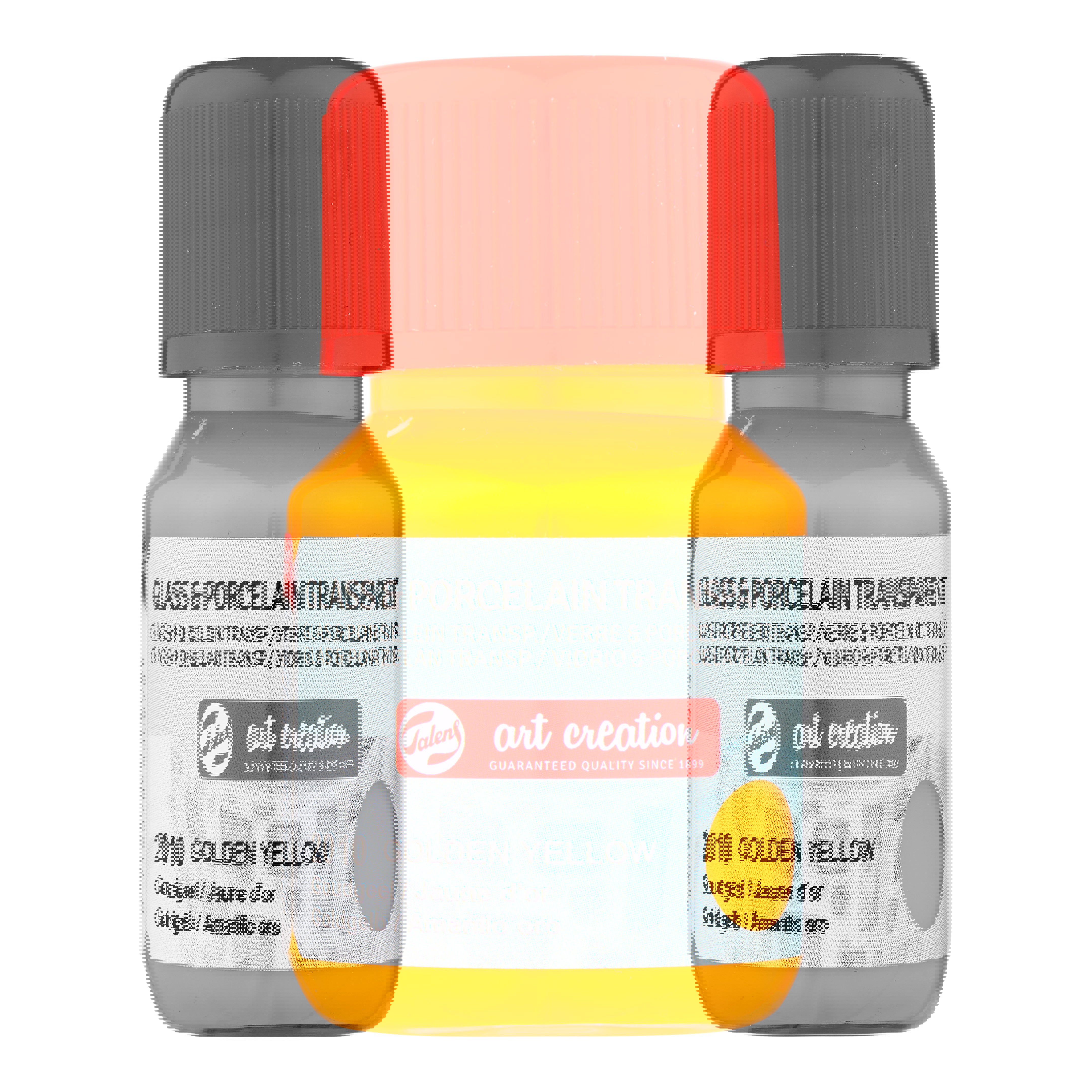 Talens Art Creation Glass & Porcelain Transparant Bottle 30 ml Golden Yellow