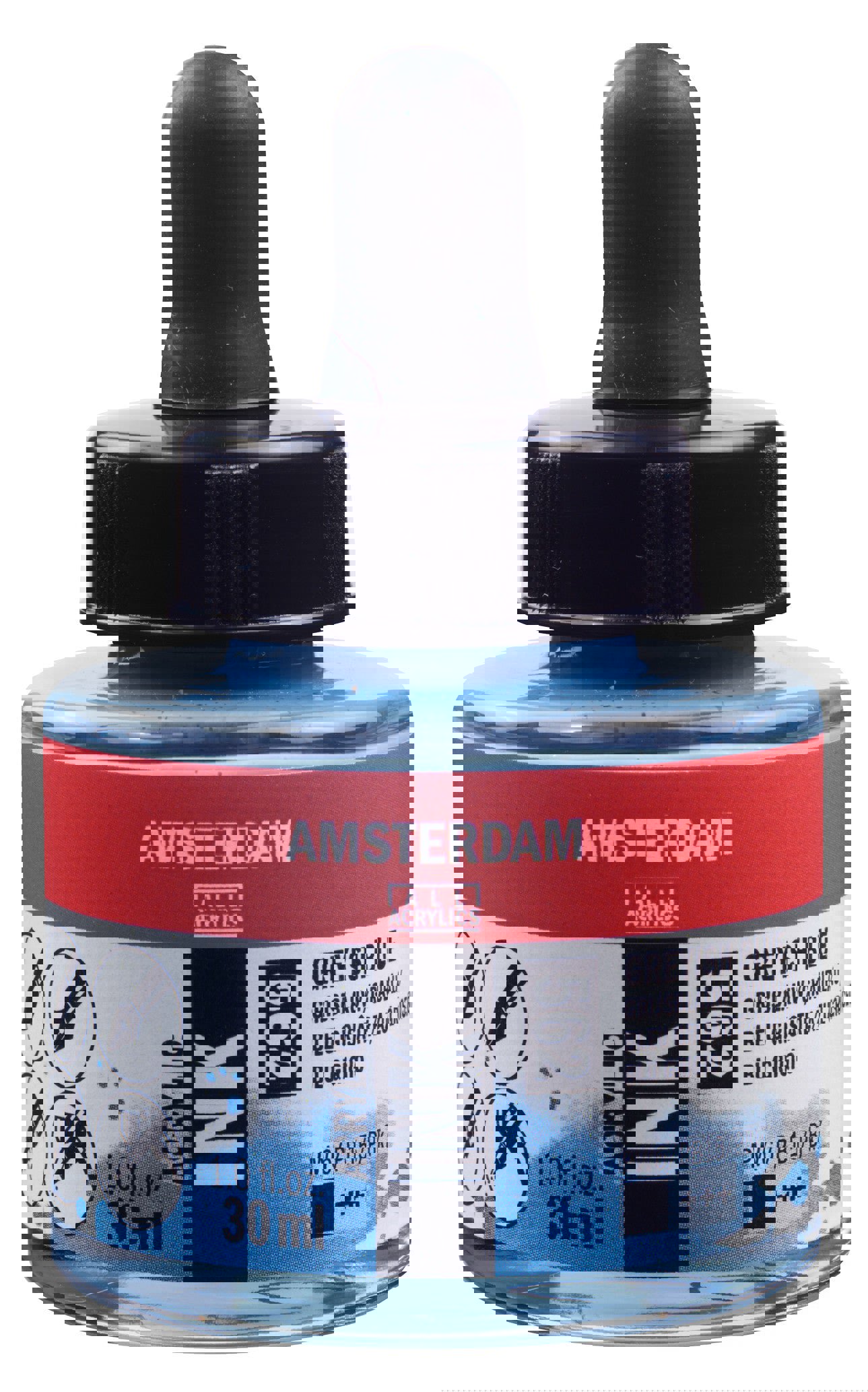 Amsterdam Acrylic Ink Bottle 30 ml B Greyish Blue