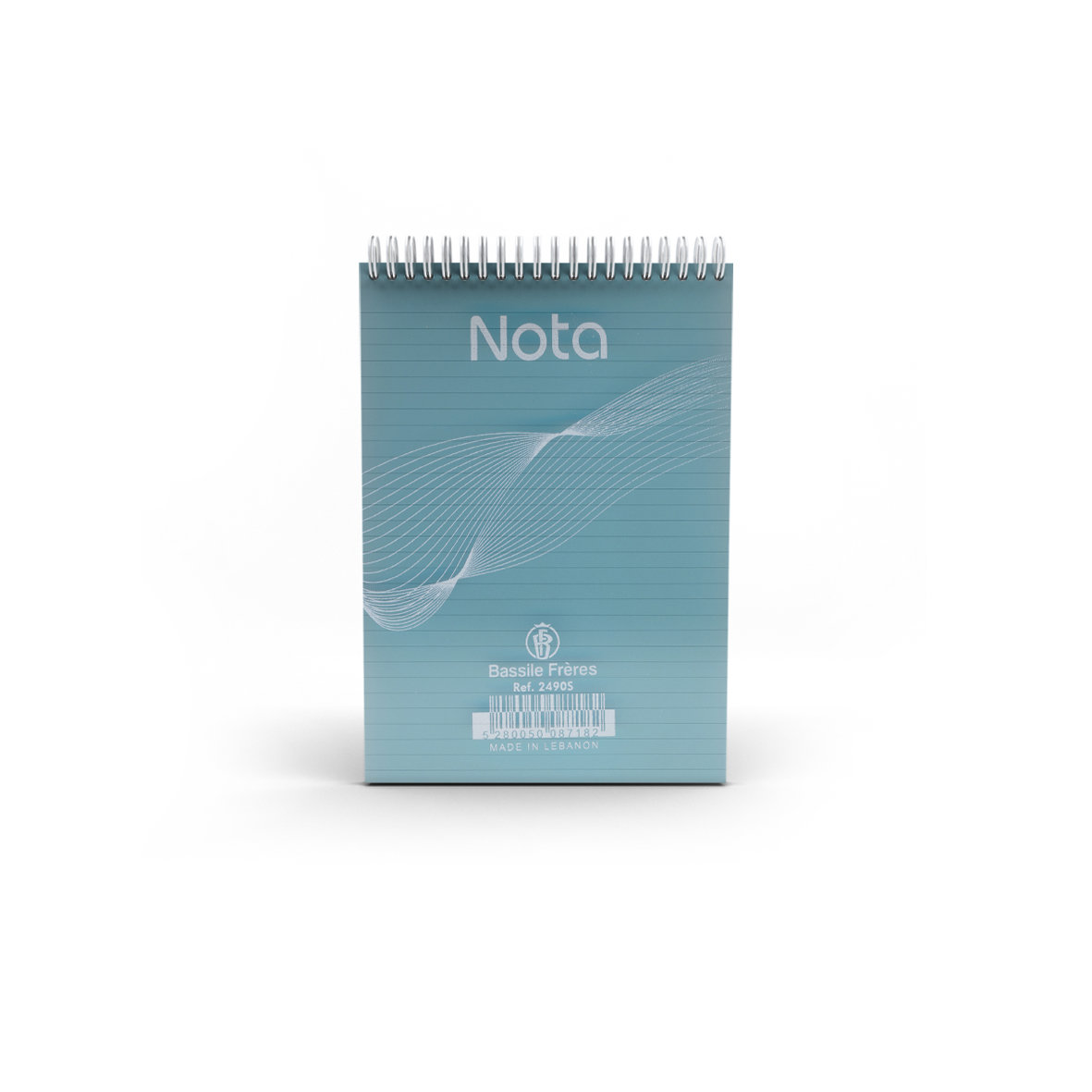 NOTA Notebook PP Spiral 60g lines 50sh 8.5x12cm