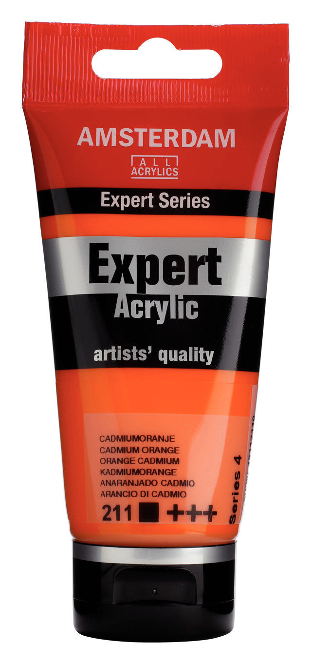 Amsterdam Expert Series Acrylic Tube 75 ml Cadmium Orange