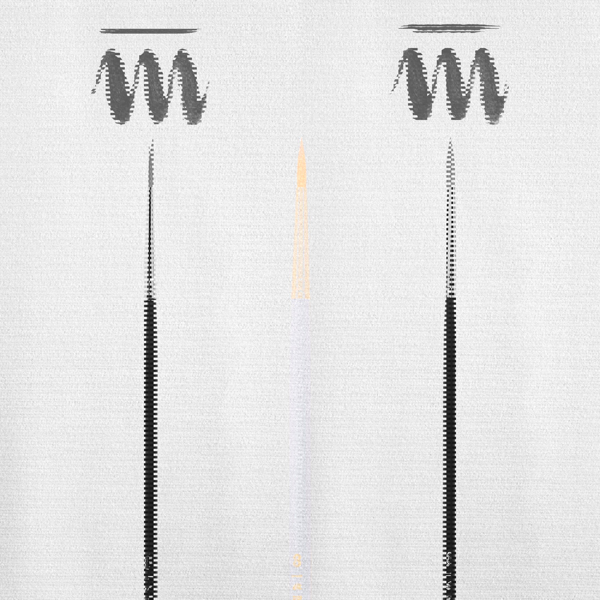 Rembrandt Oil & Acrylic Brush Serie 241 series 241 no. 8 1 piece