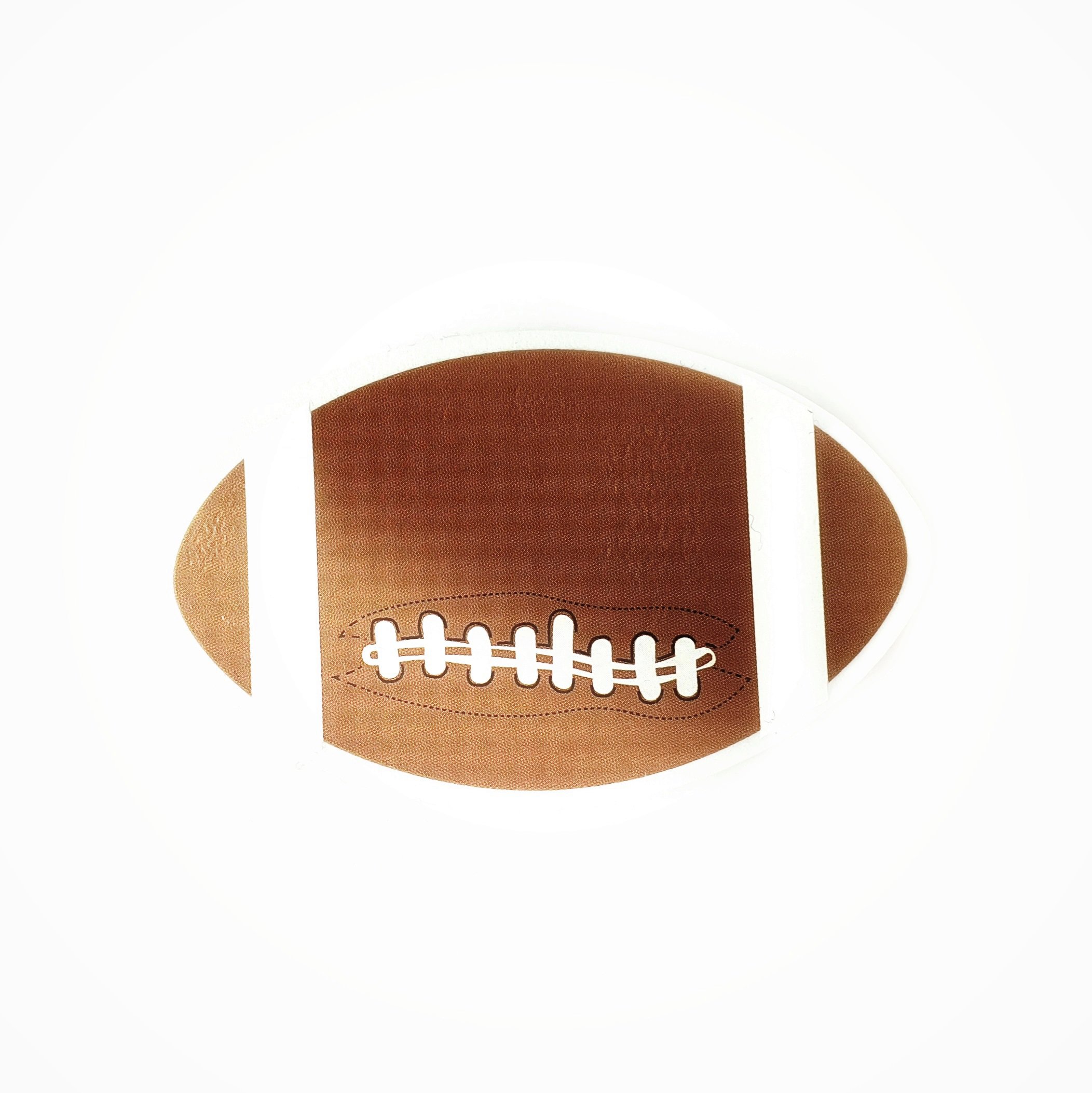 #106 White Board Eraser For Kids Rugby Ball Shape