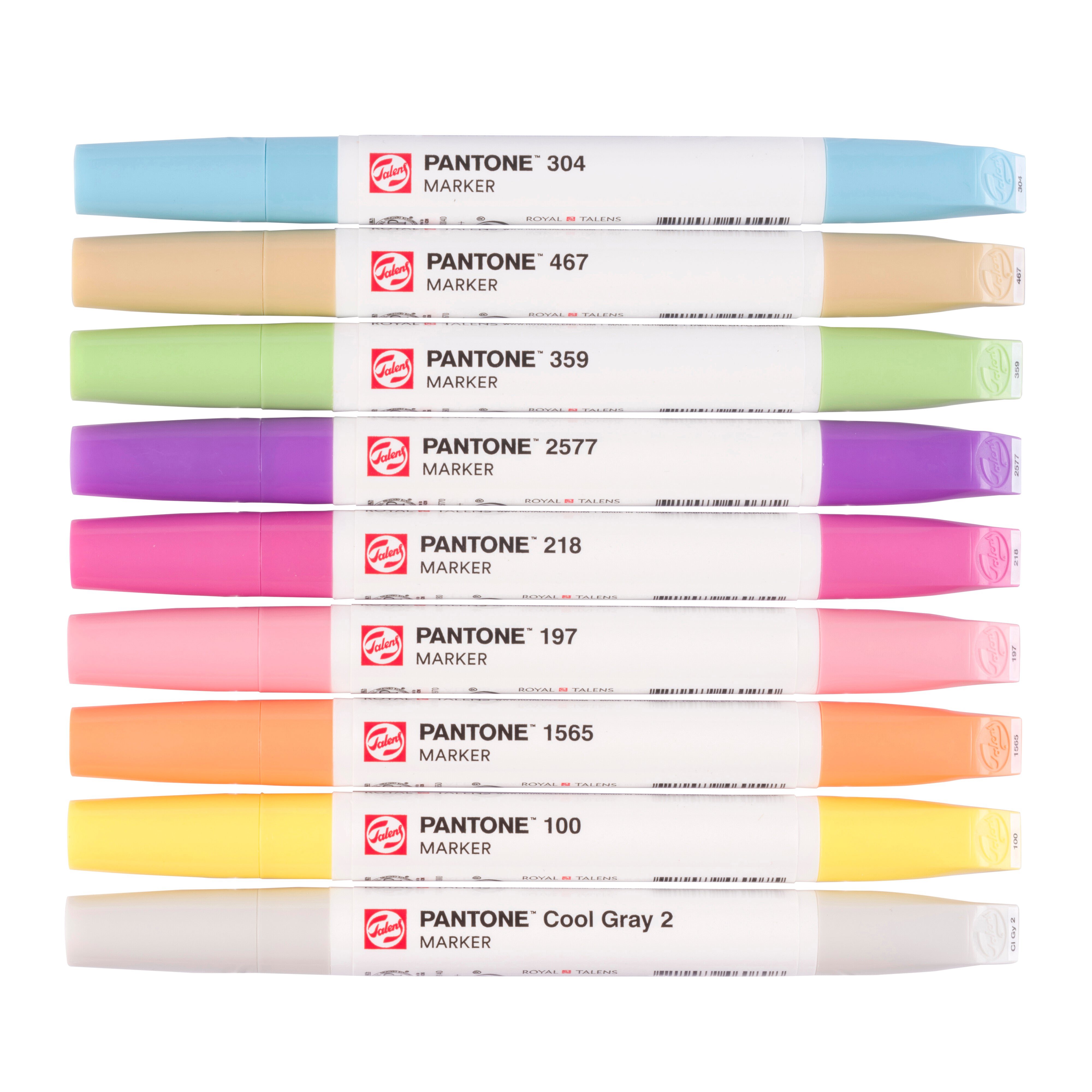 Talens Pantone Set Pastel x9 Markers Thumbnail