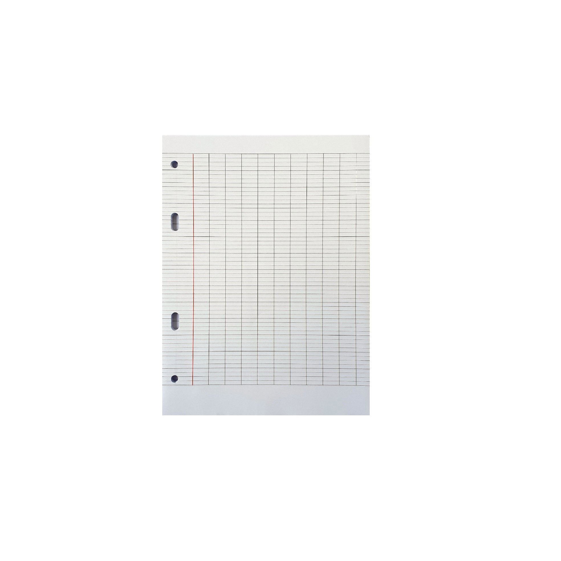 DIVERSO Ring Book Refill 70g J.Sey 48sh A5 White