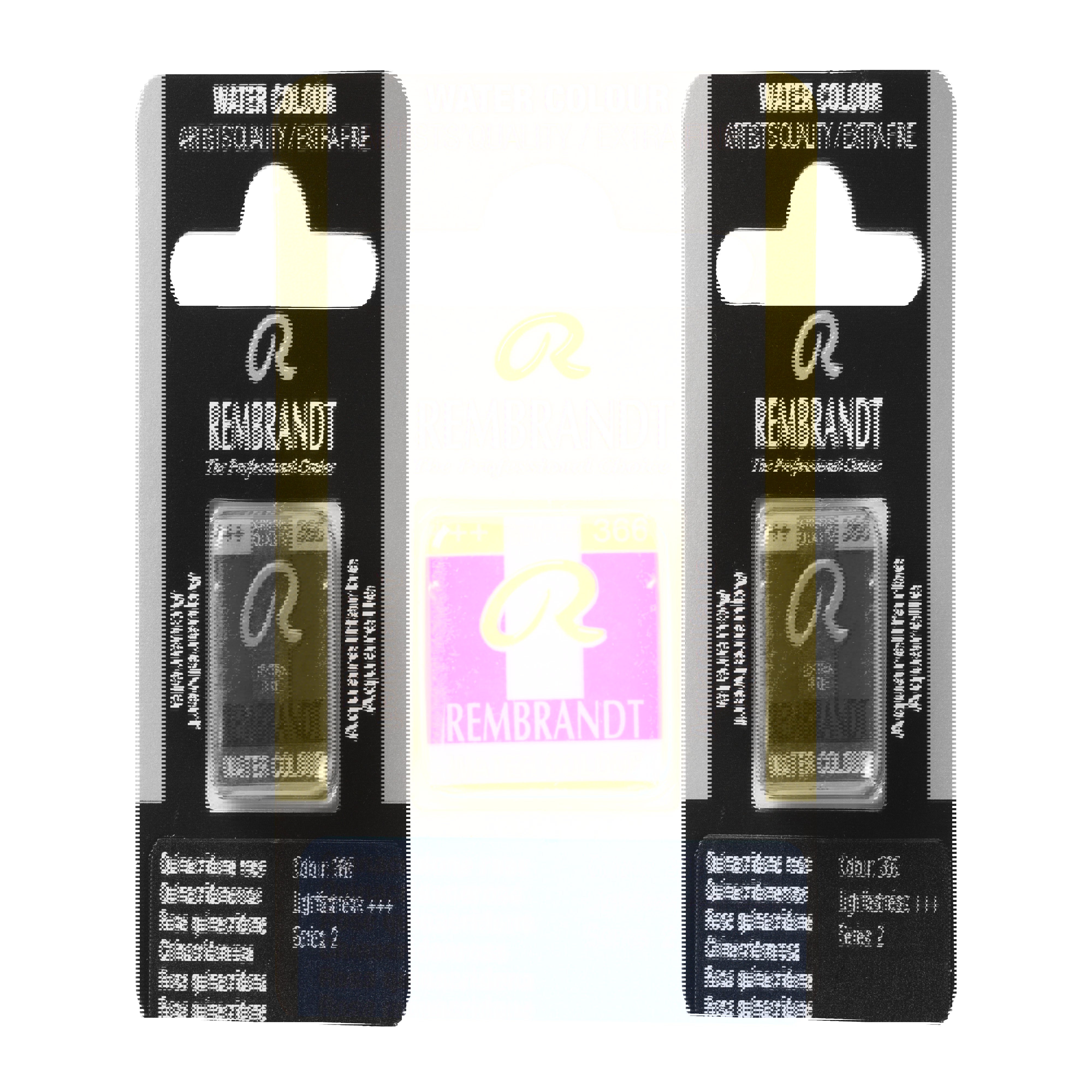 Rembrandt Watercolour Pan Quinacridone Rose 1 piece