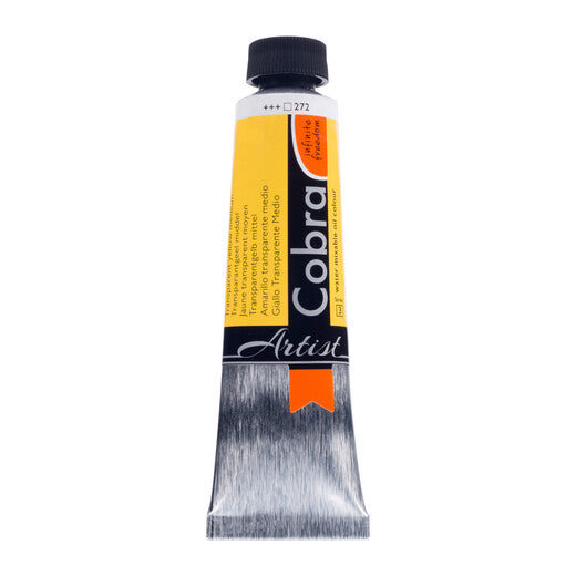 Cobra Artist Oil Colour Tube 40 ml Transparent Yellow Medium
