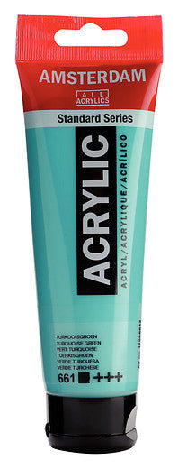 Amsterdam Standard Series Acrylic Tube 120 ml Turquoise Green