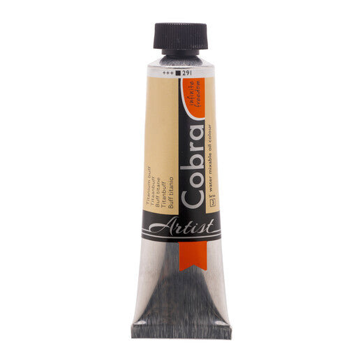 Cobra Artist Oil Colour Tube 40 ml G Titanium Buff