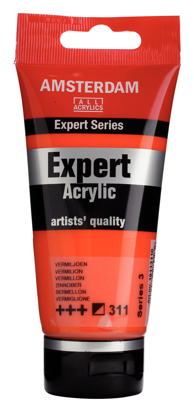 Amsterdam Expert Series Acrylic Tube 75 ml Vermilion
