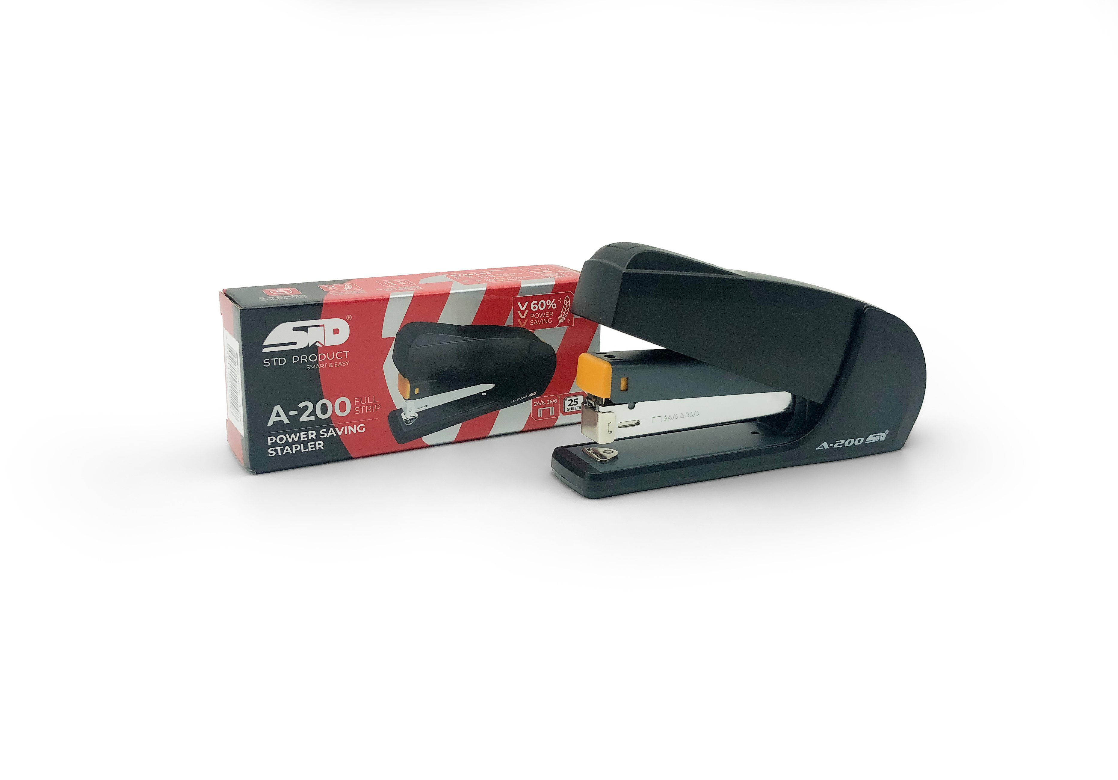 Stapler Full Strip PWS Flat Clinch 24/6-26/6, 25sh