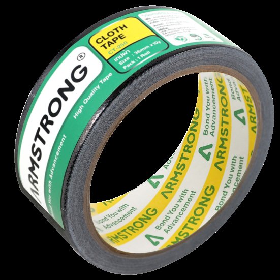 Cloth Tape 70 Mesh 230Mic. 36mmx25Y Black