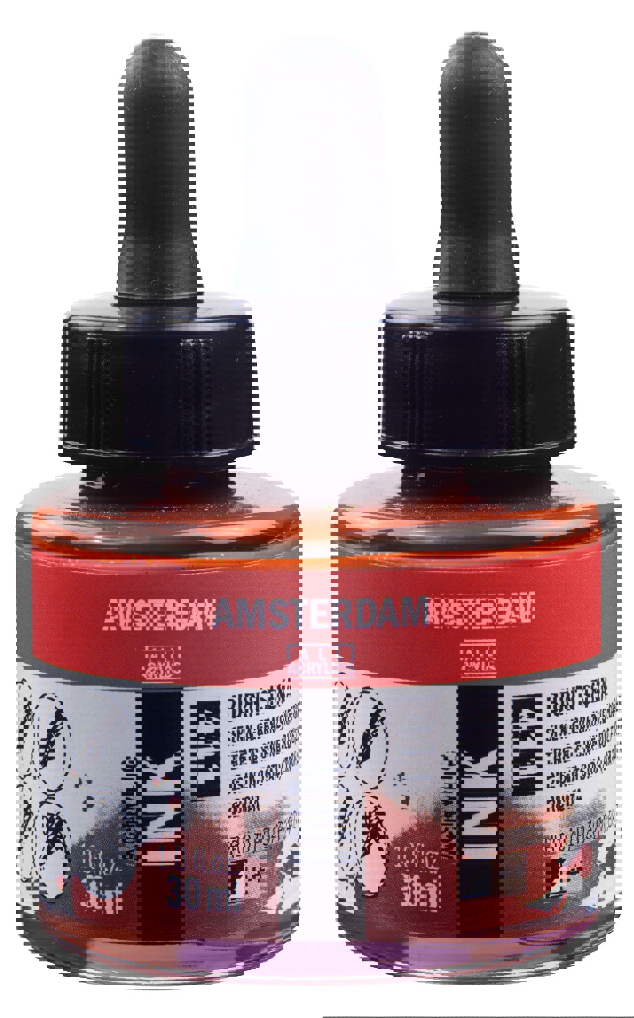 Amsterdam Acrylic Ink Bottle 30 ml B Burnt Sienna