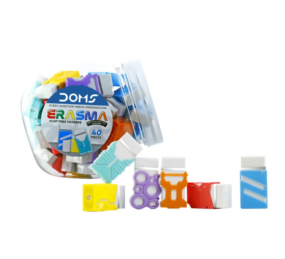 DOMS ERASMA Dust Free 40 pcs Jar