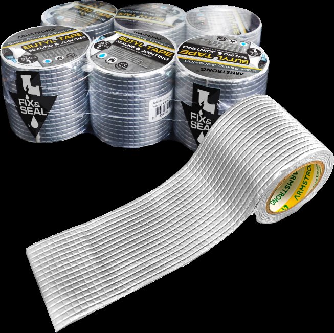 A133779 Butyl Water Proof Tape 33mm core 5cm x 1m
