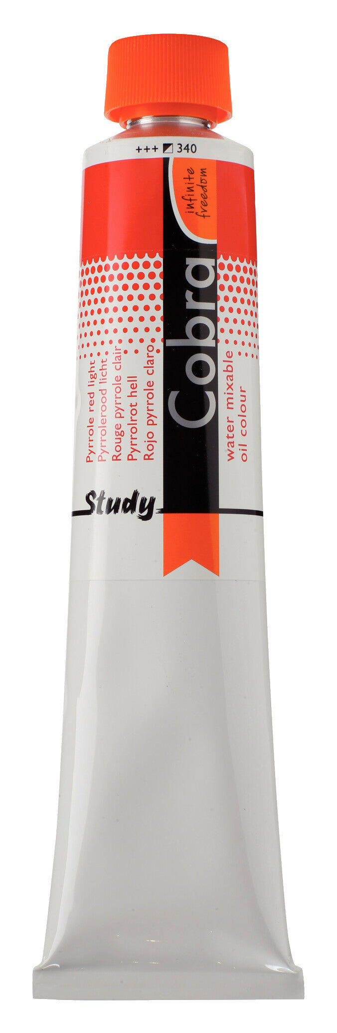 Cobra Study Oil Colour Tube 200 ml Pyrrole Red Light
