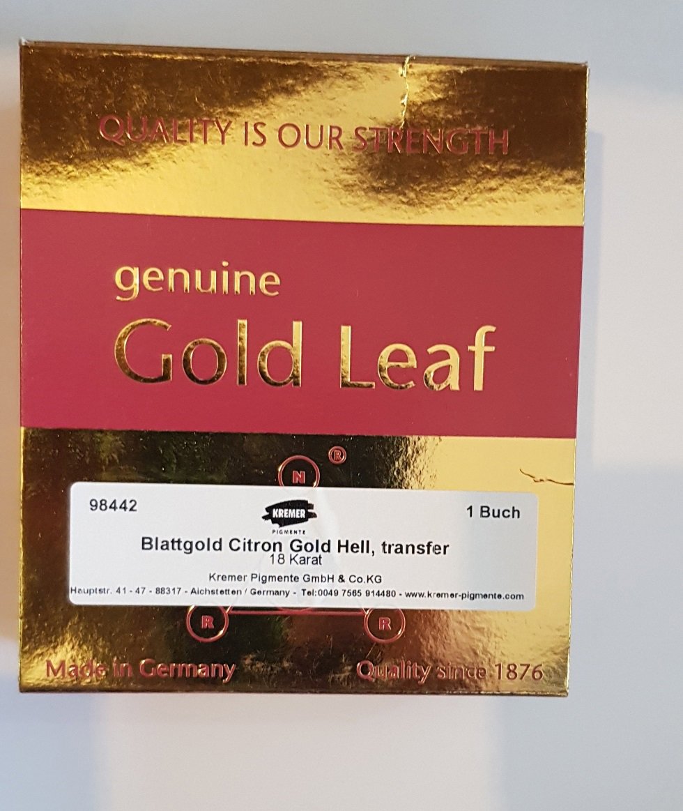 Gold Leaf Lemon Gold Pale,Tr. 18 Ca 80X80,25 Leaf