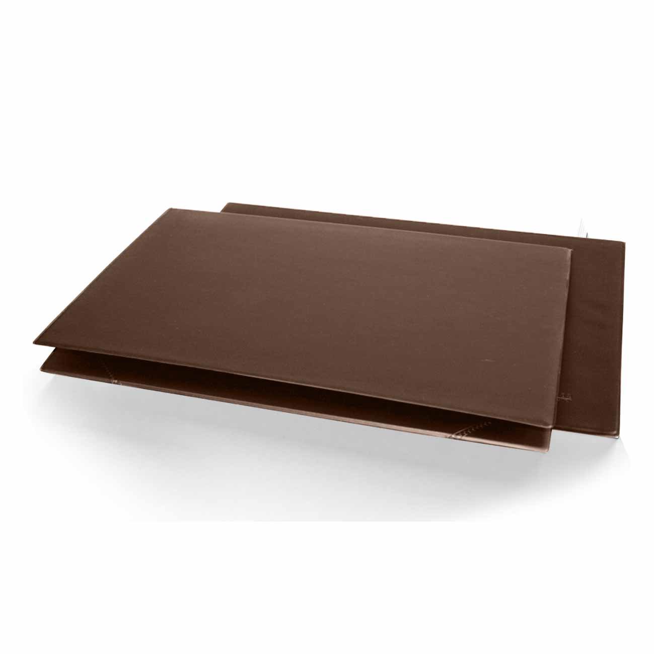 Desk Pad- PVC- 2 plies- 40x60cm- Brown