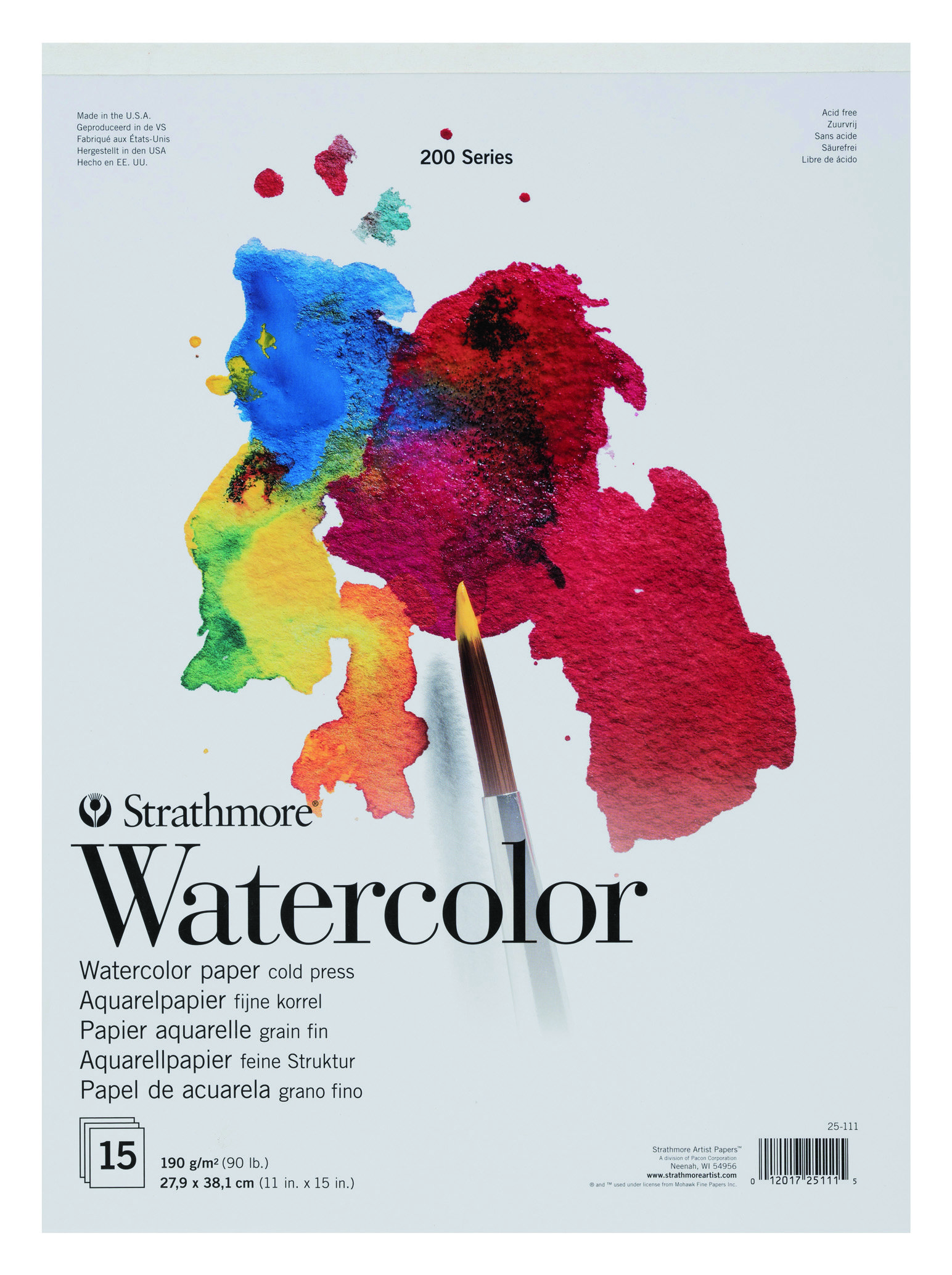 STRATHMORE SERIE200 WTC PAD 27,9X38,1