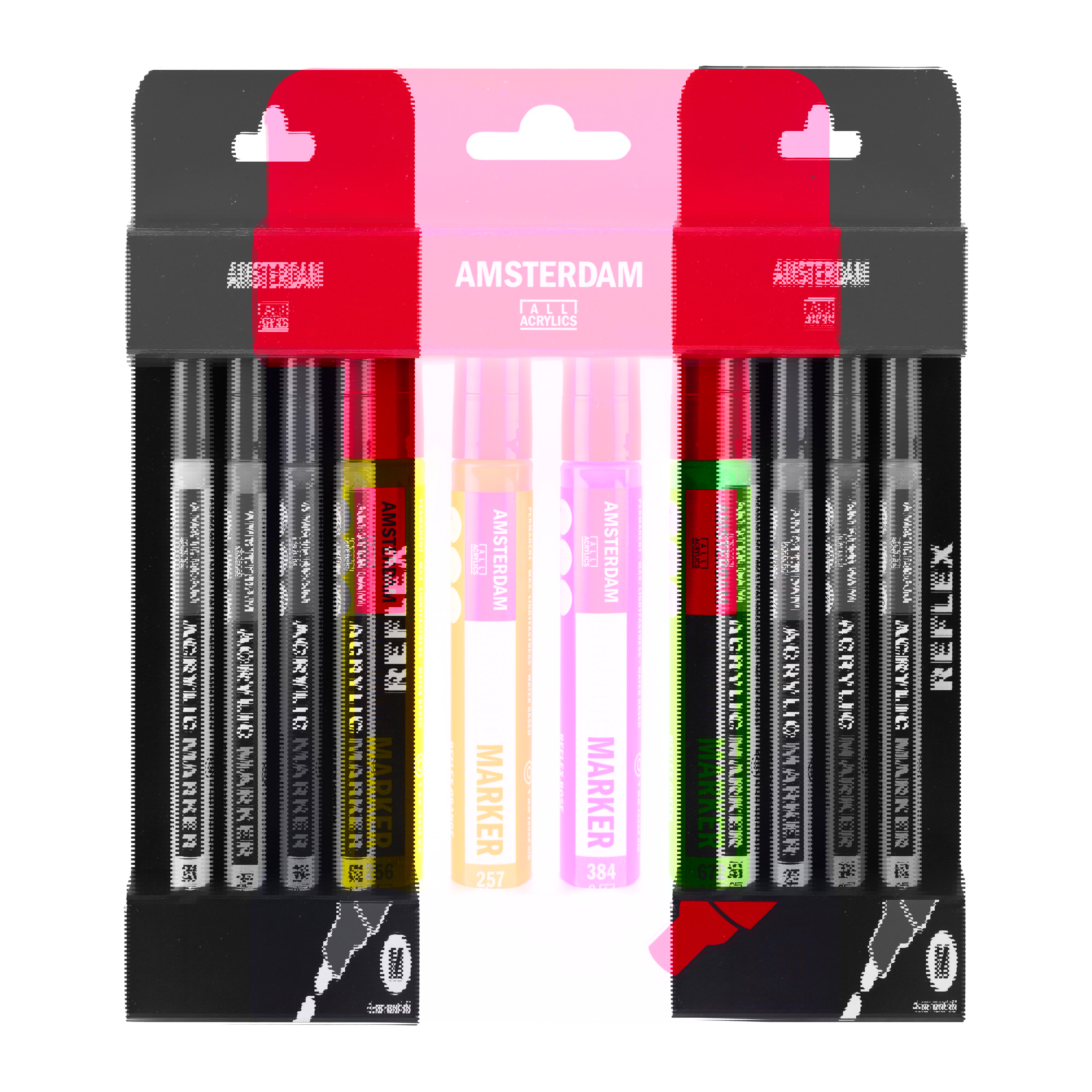 Amsterdam Acrylic marker reflex set | 4 colors
