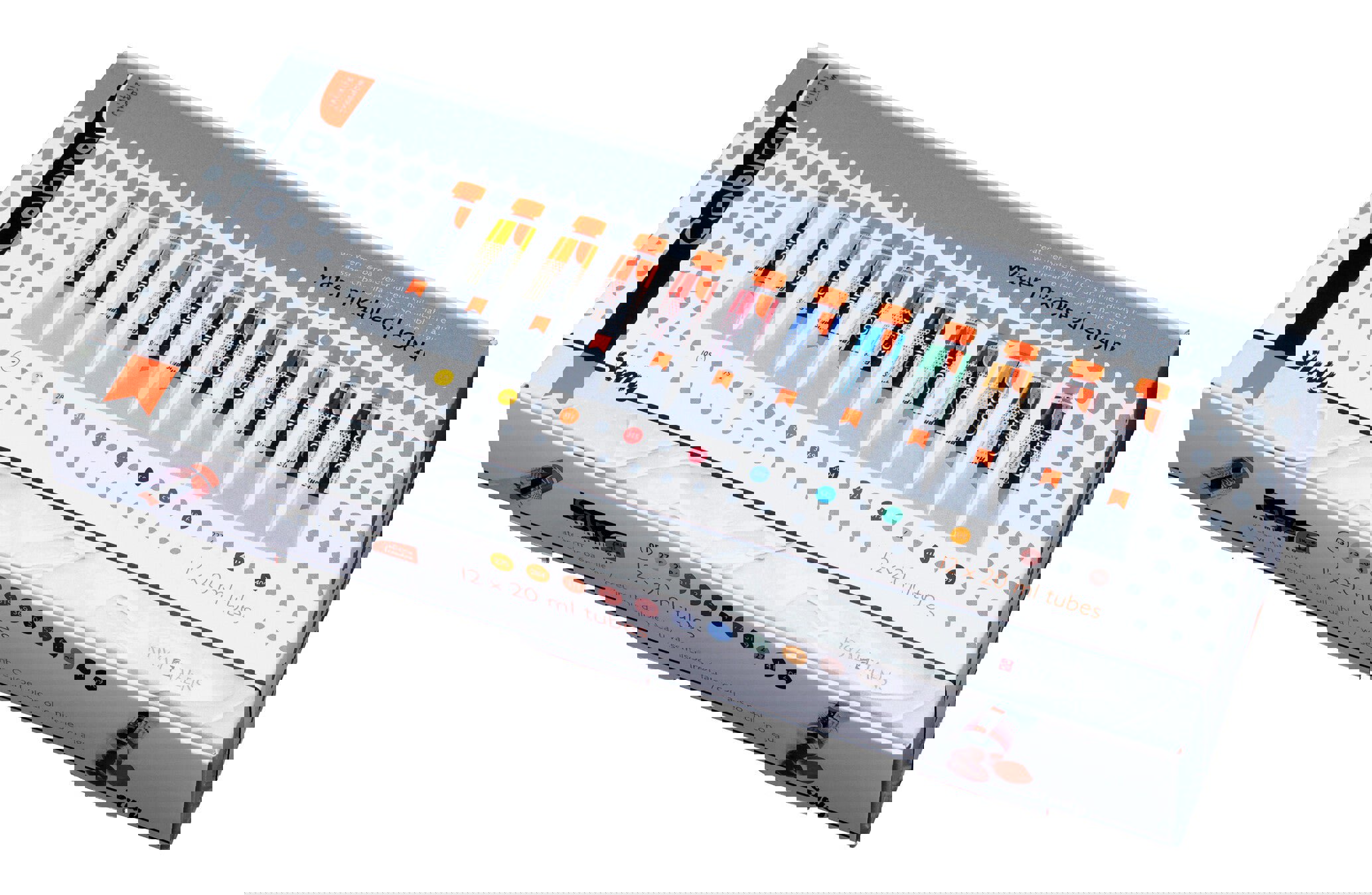 Cobra Study oil colour set | 12 x 20 ml Multicolour