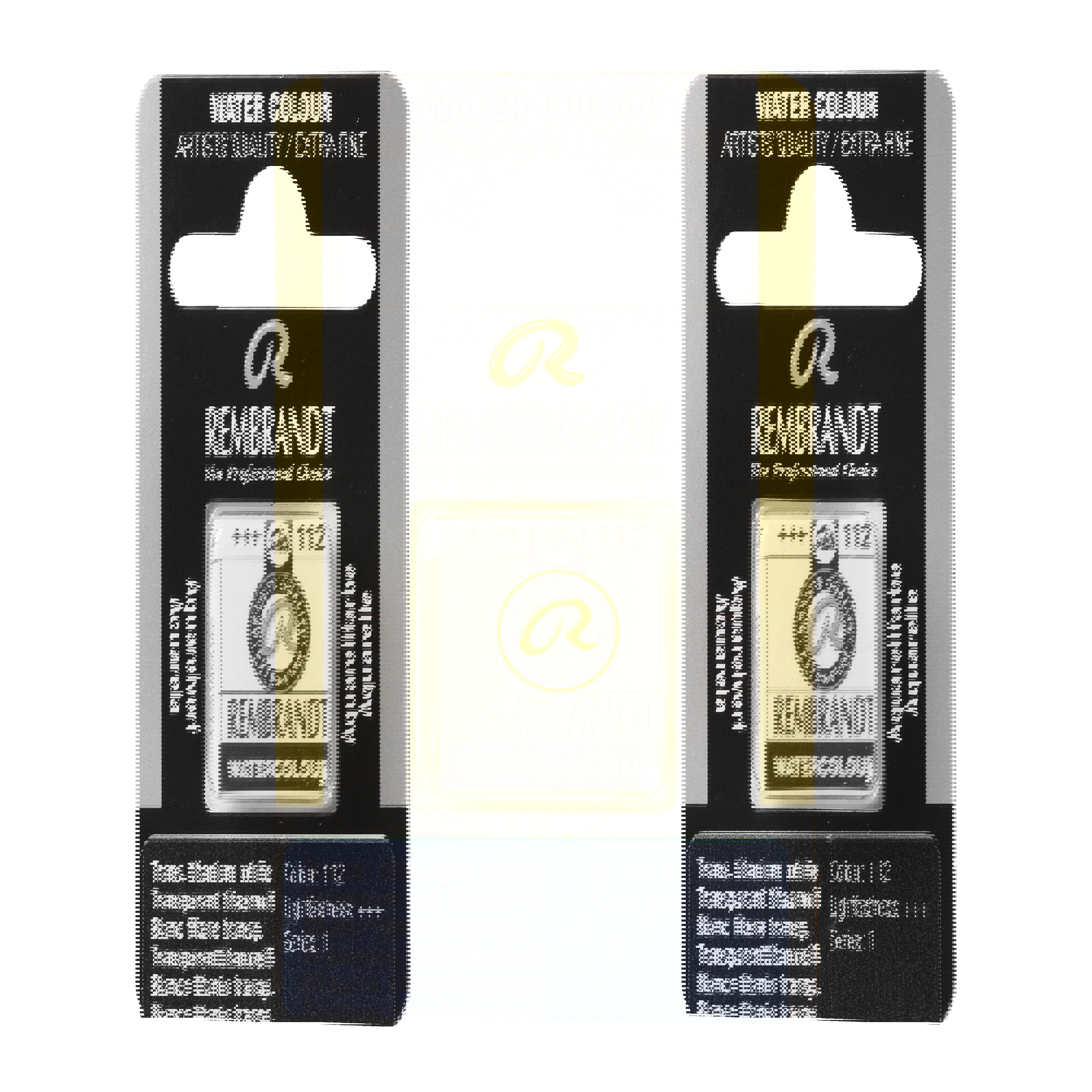 Rembrandt Watercolour Pan Transparent Titanium White 1 piece