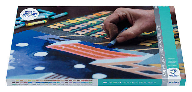 Van Gogh Soft pastel urban landscape selection set | 60 colours Multicolour