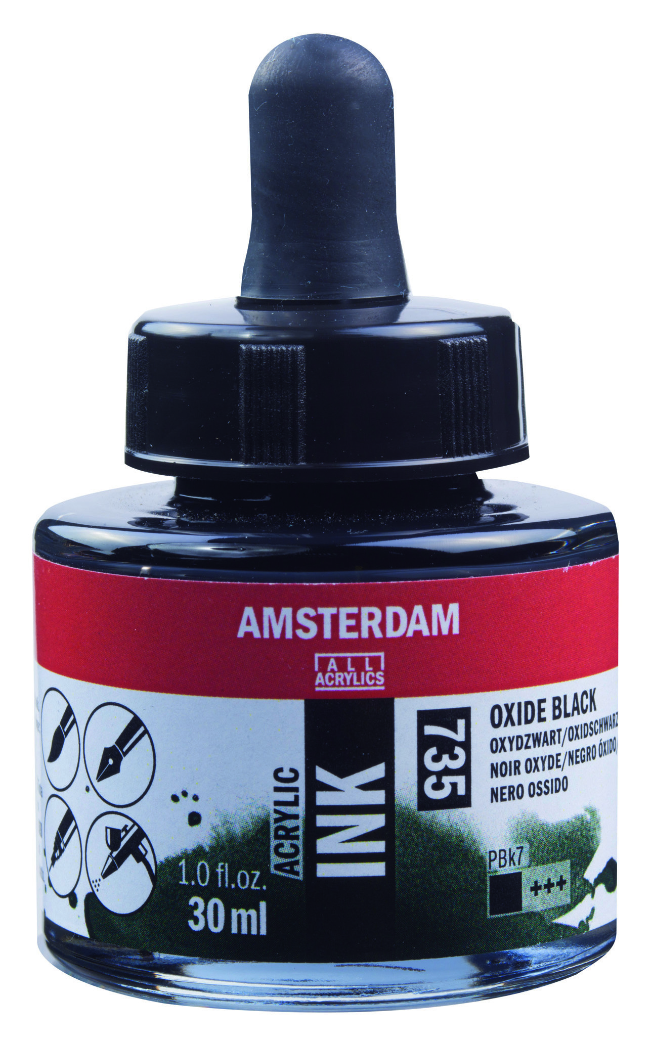 AAC INK 30ML OXIDE BLACK