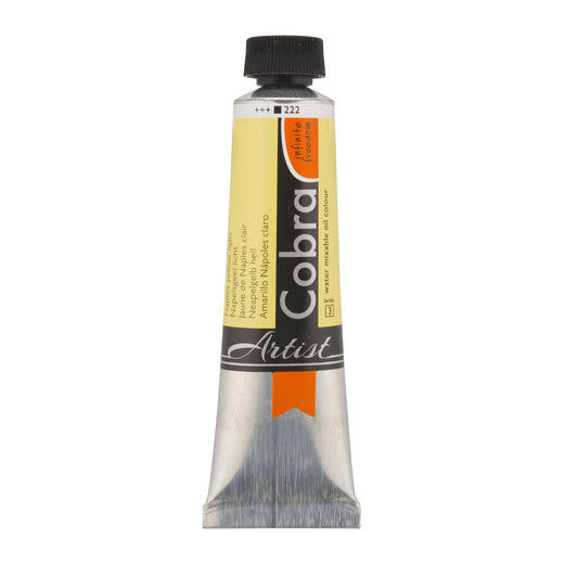 Cobra Artist Oil Colour Tube 40 ml Naples Yellow Light