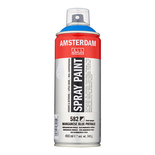 Amsterdam Spray Paint 400 ml Manganese Blue Phthalo