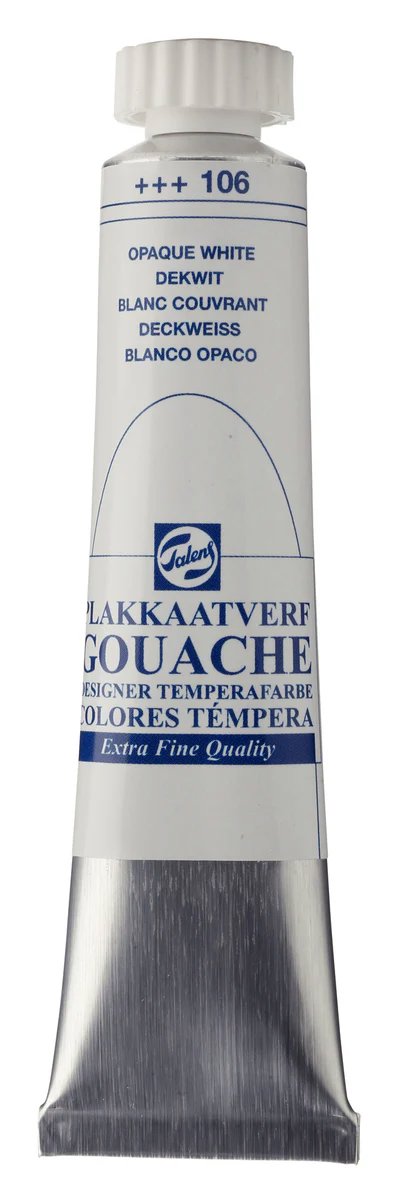 GOUACHE 20ML WHITE