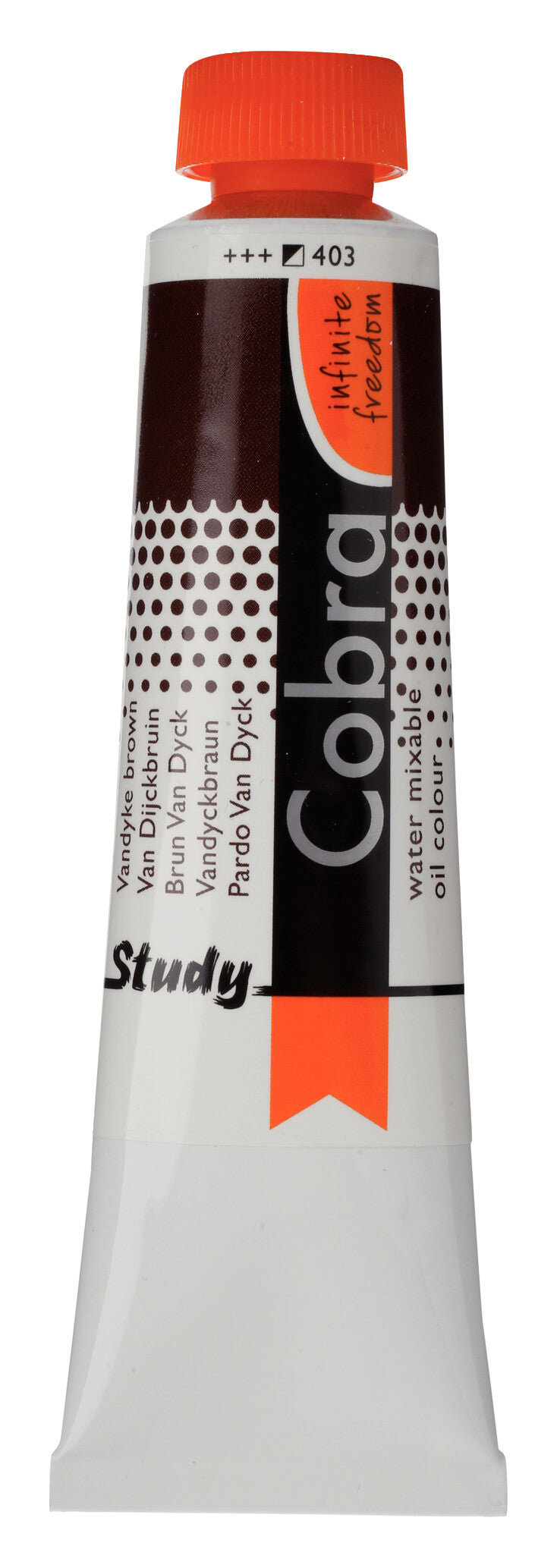 Cobra Study Oil Colour Tube 40 ml Vandyke Brown