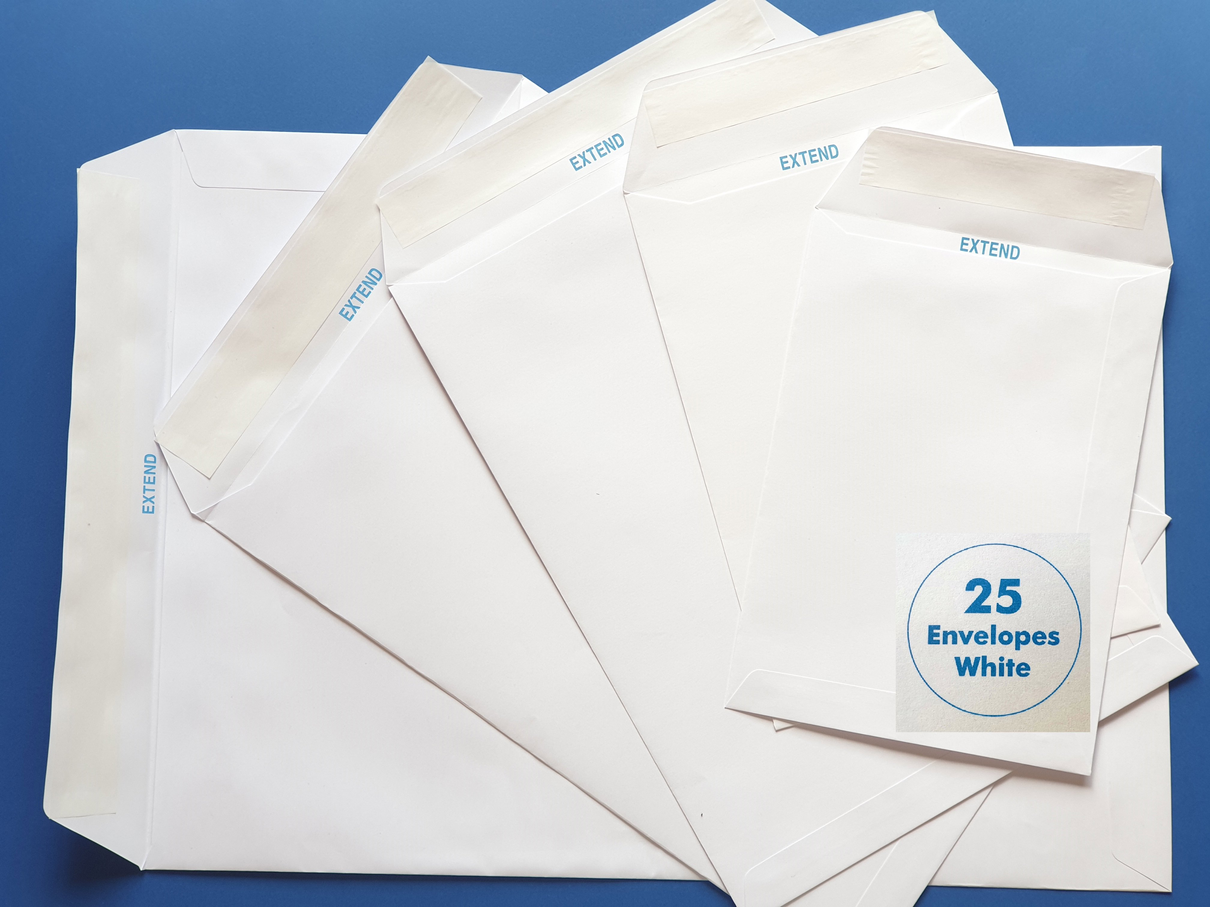 EXTEND Envelope 110g 162x229mm White P/S, 25/PK