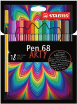 6818-1-20 Pen 68 ARTY Wallet 18pcs
