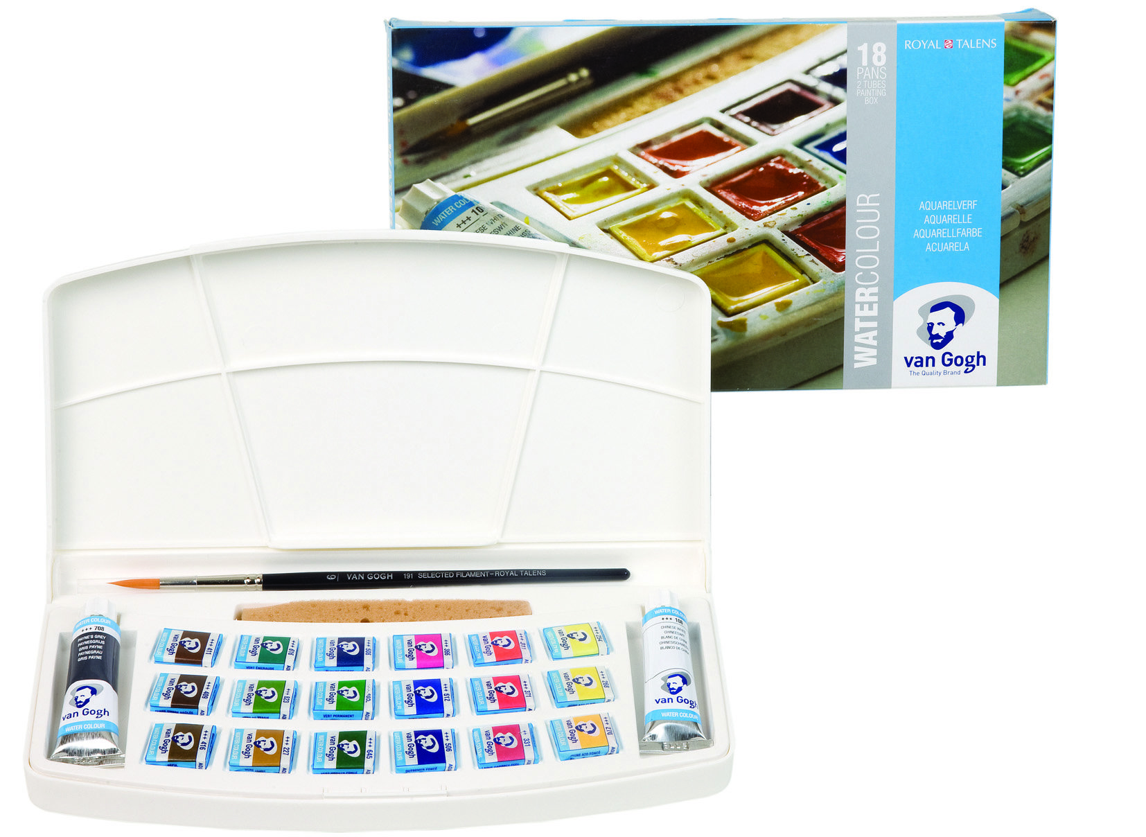 GWC SET PLASTIC 18 PANS