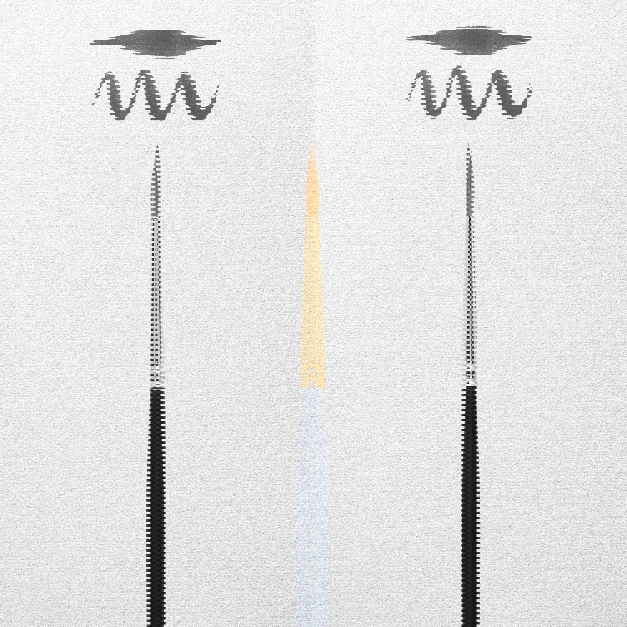 Rembrandt Watercolour Brush Series 100 series 100 no. 2 1 piece