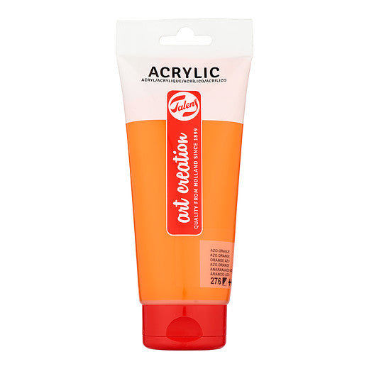Talens Art Creation Acrylic Colour Tube 200 ml Azo Orange