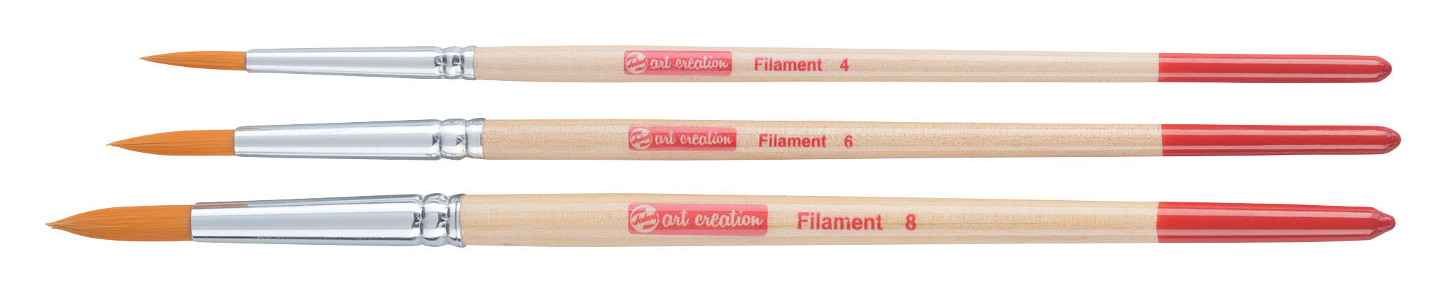 Talens Art Creation Watercolour Polyester Brush Set 3 round brushes