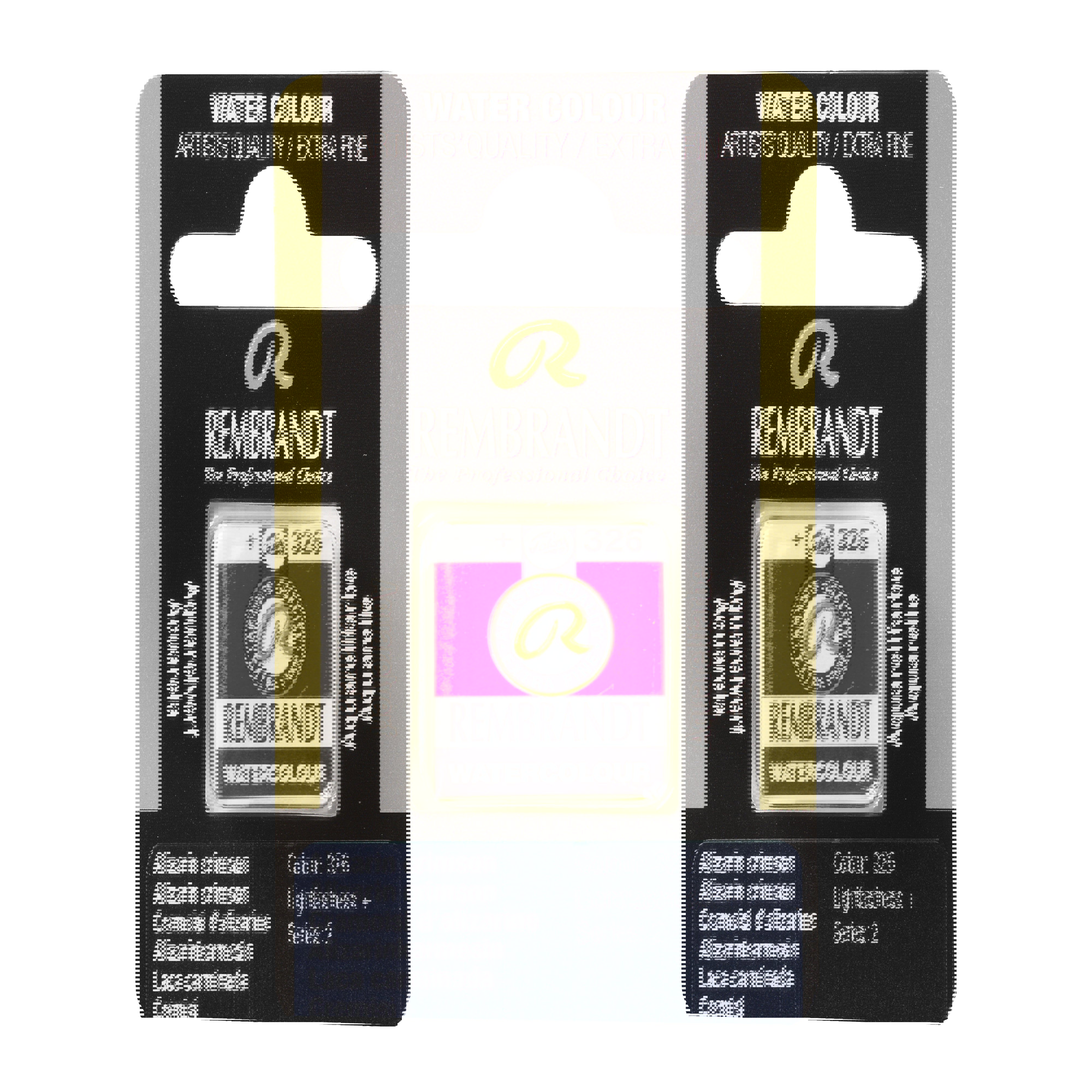 Rembrandt Watercolour Pan Alizarin Crimson 1 piece