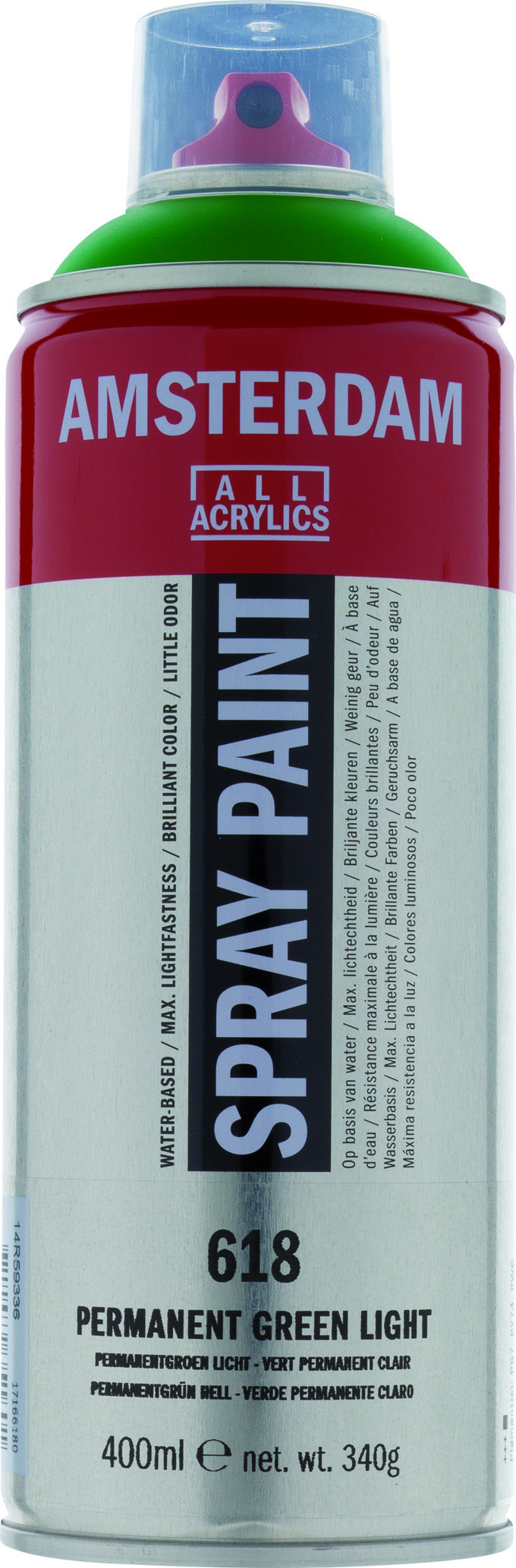 AAC SPRAY 400ML PERM.GREEN LT