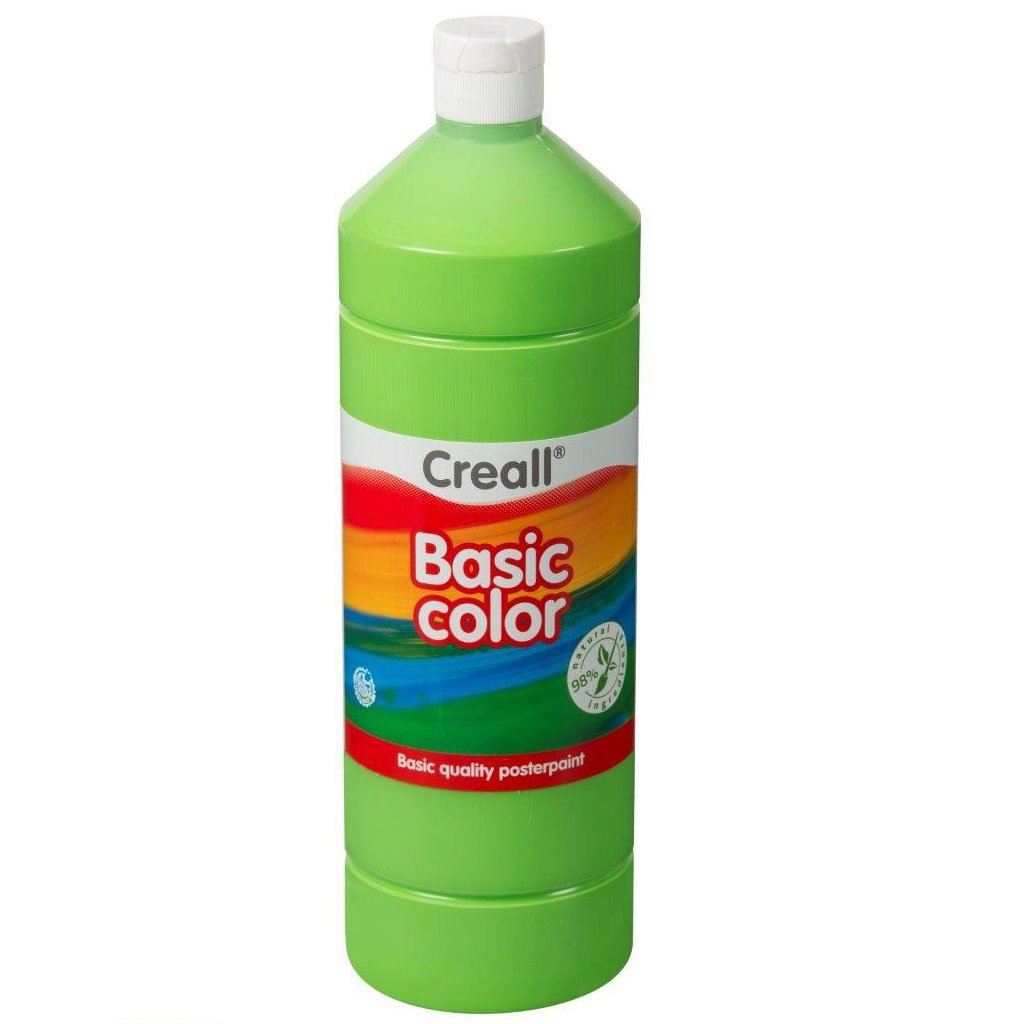 CREALL Gouache Basic 1000ml 14 Light Green