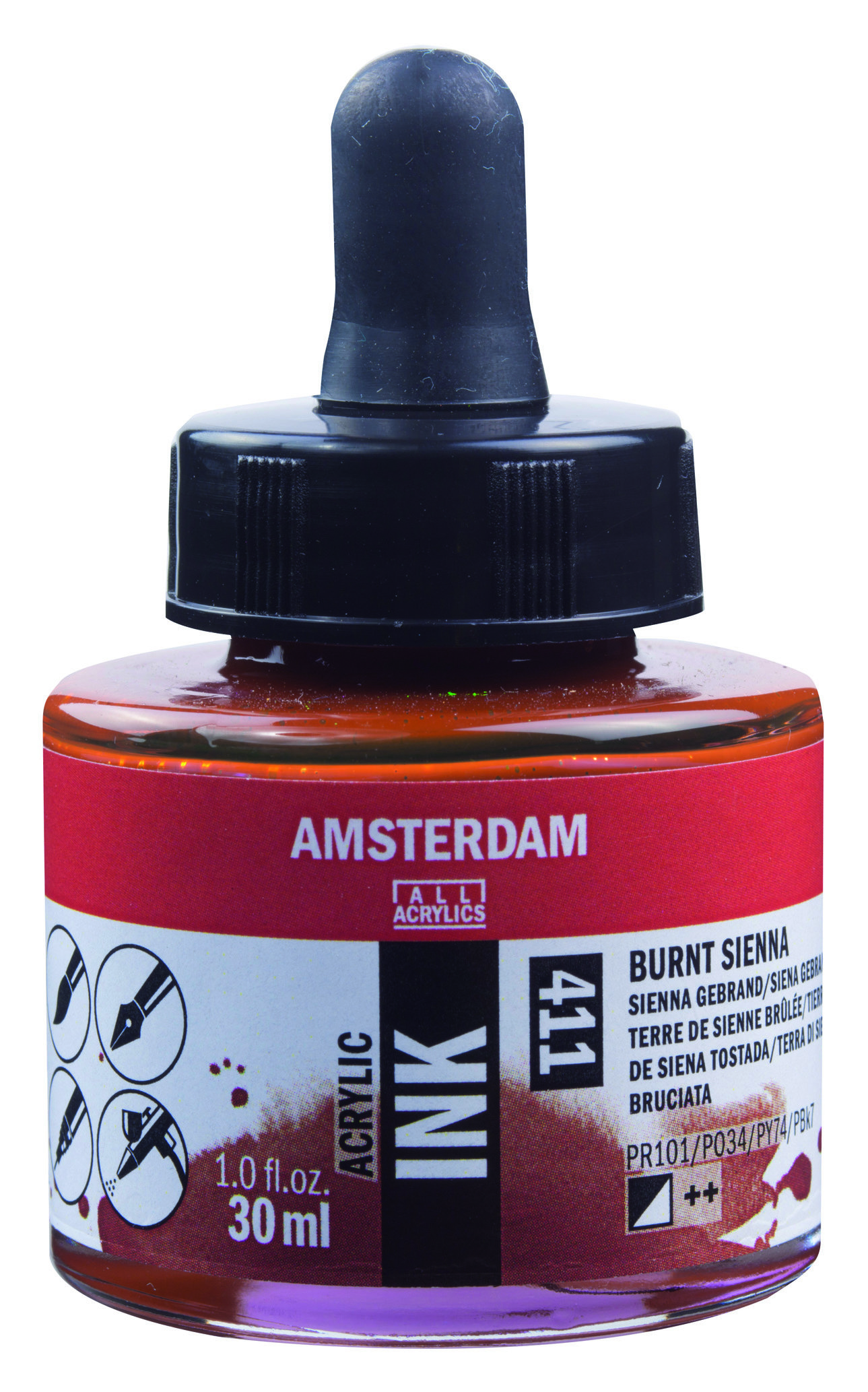 AAC INK 30ML BURNT SIENNA