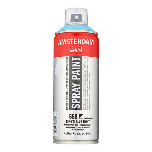 Amsterdam Spray Paint 400 ml King's Blue Light