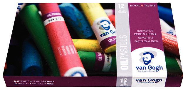 Van Gogh Oil pastel starter set | 12 colours Multicolour