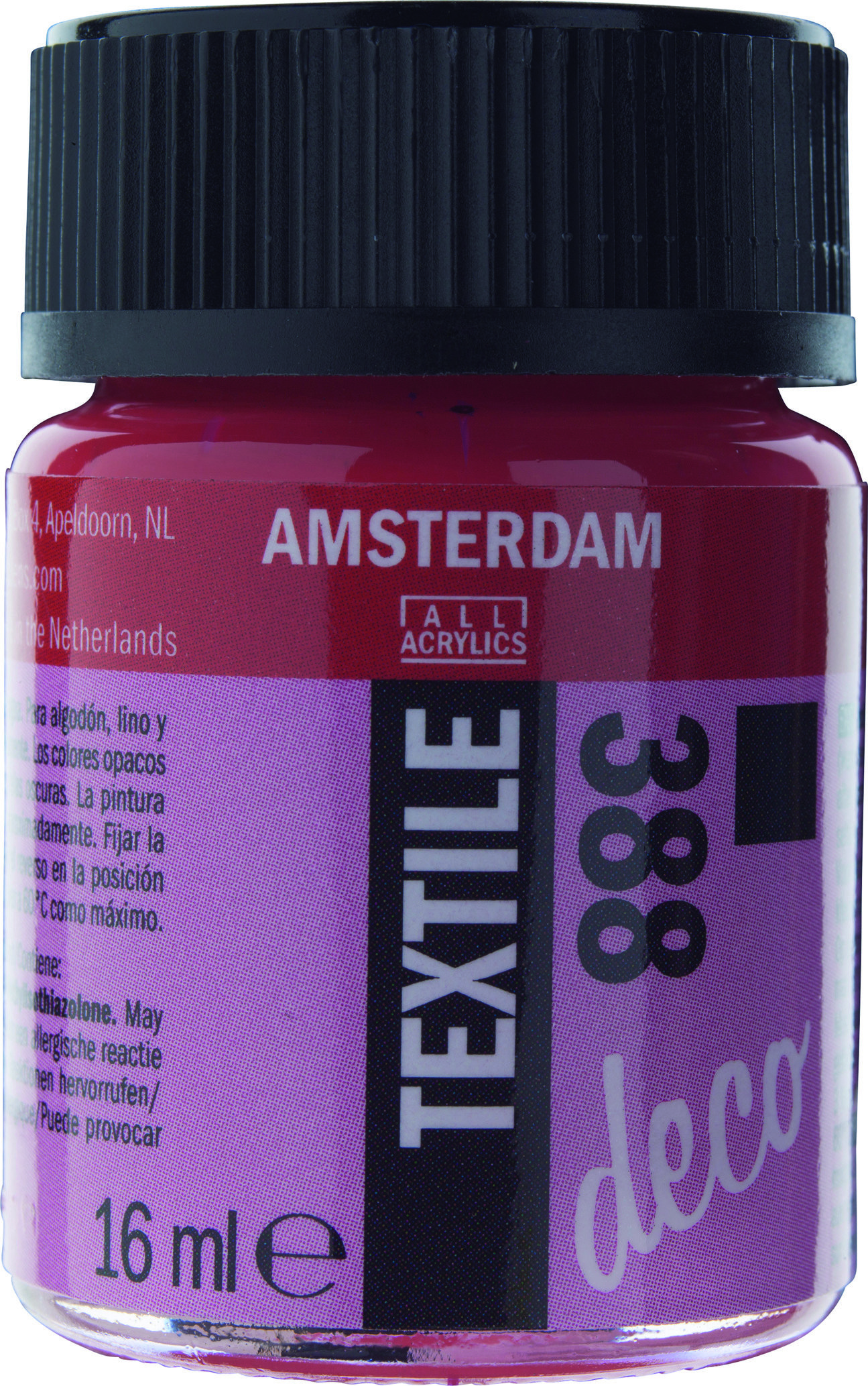 AAC TEXT.16ML BRIGHT RED OP